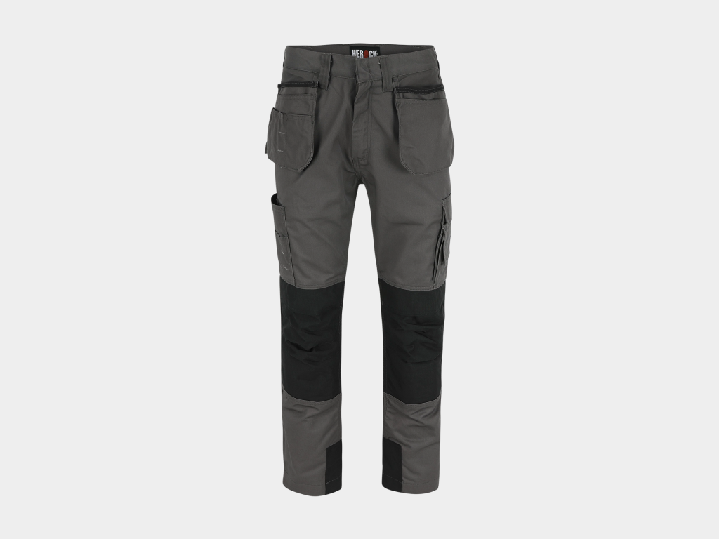 Herock Mars Work Trousers Shortleg - Grey/Black